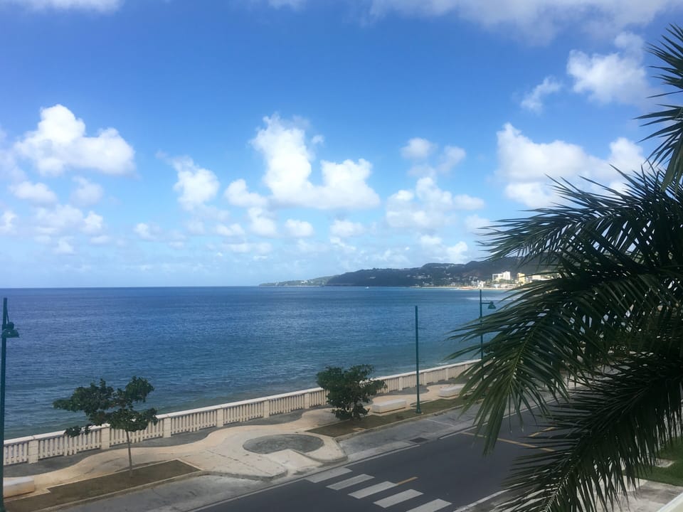 View from the second balcony facing north