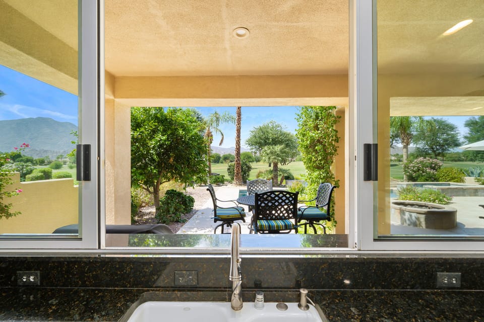View while cooking or doing dishes, amazing.