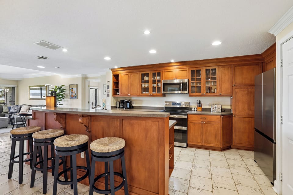 Kitchen at 1848 Beachside Tennis
