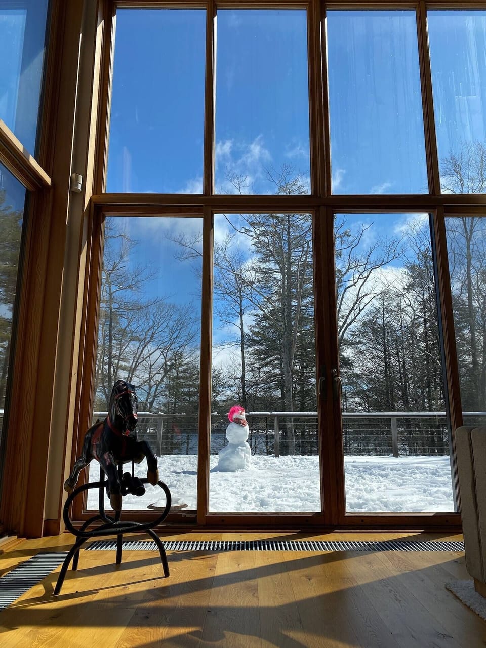View from the living room.