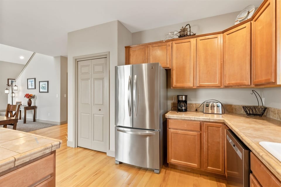 Open and social with plenty of light throughout