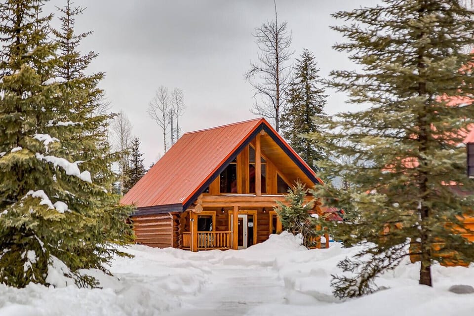 Exterior of Cabins.