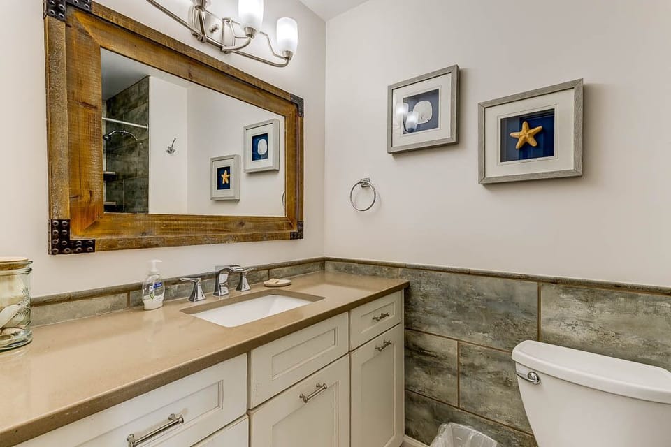 Top-Level Hall Full Bathroom