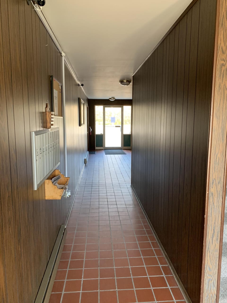 Hallway enter from Superior Street or the rear parking lot