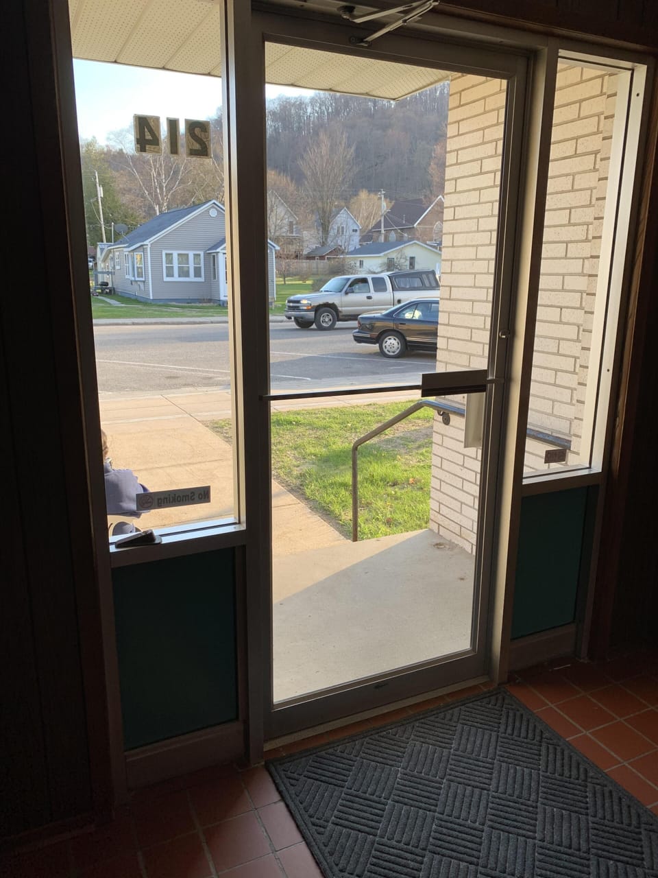 Front entrance. 
