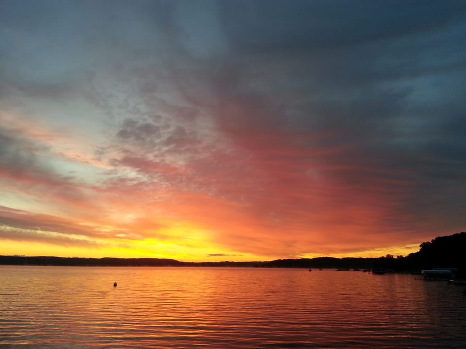 Sunrise from the beach