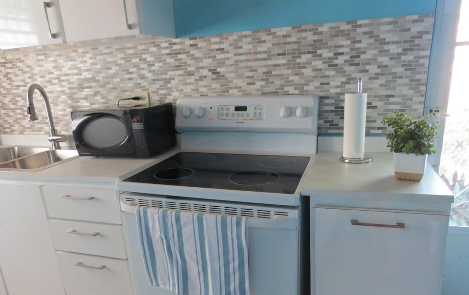 Inside kitchen 