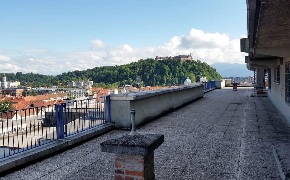 View from top of the building
