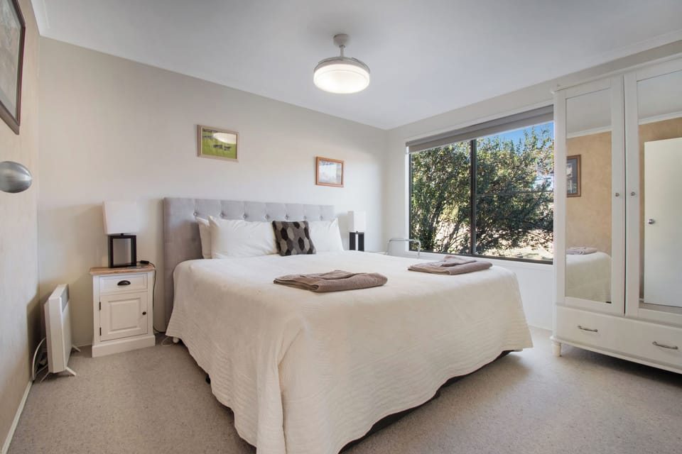 Master bedroom with king bed