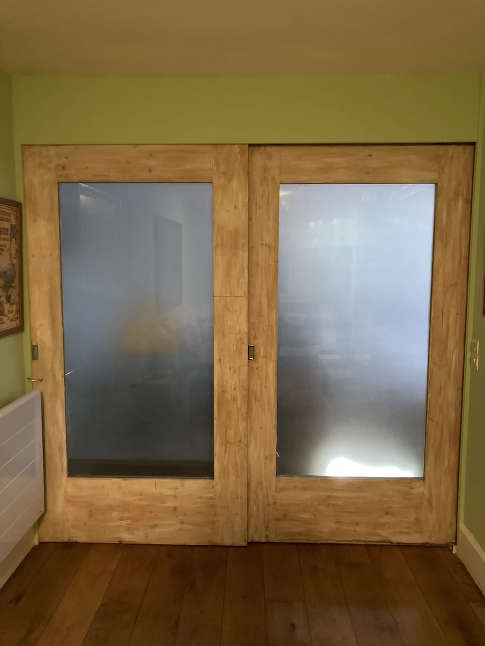Sliding Door for Privacy in Living Area for Daybeds