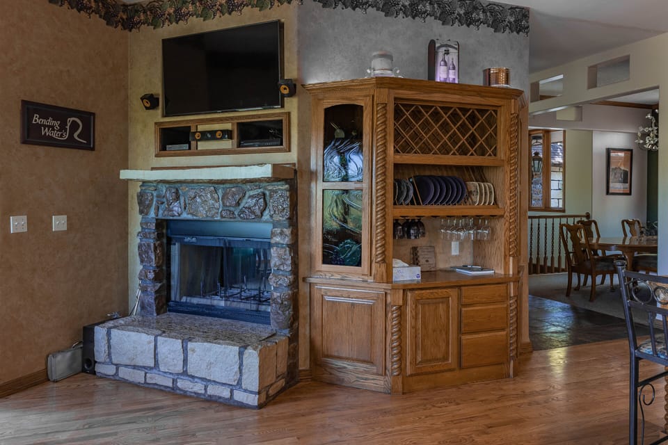Hearth Room & Entertainment Center