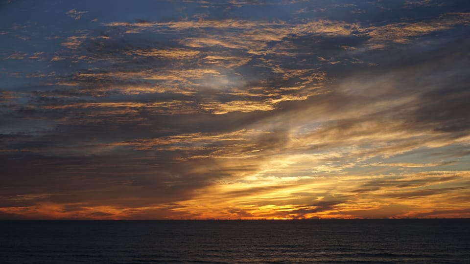 Sunset from the Balcony