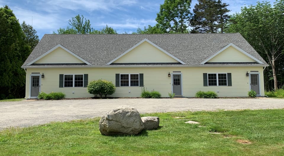 Beech Mountain Townhouse is the end unit on the left 