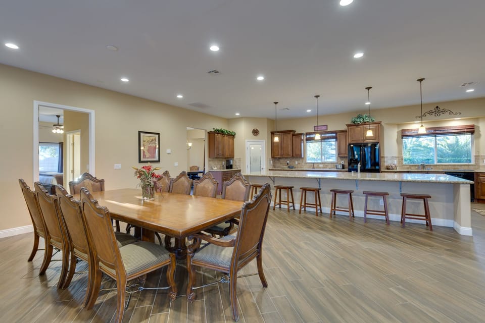 Kitchen and Dining Area