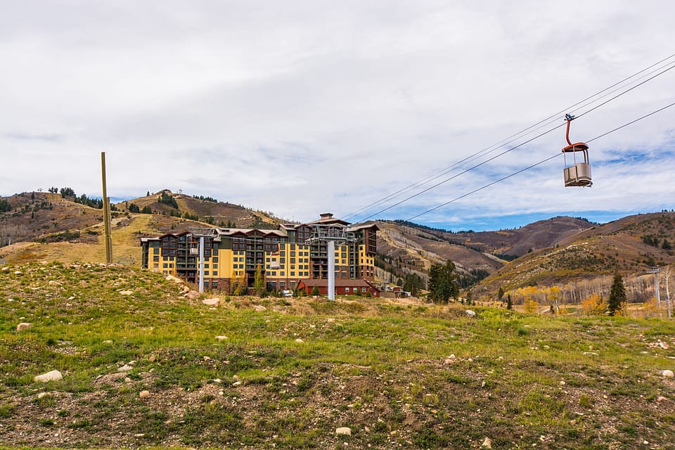 View of The Canyons from Red Pine