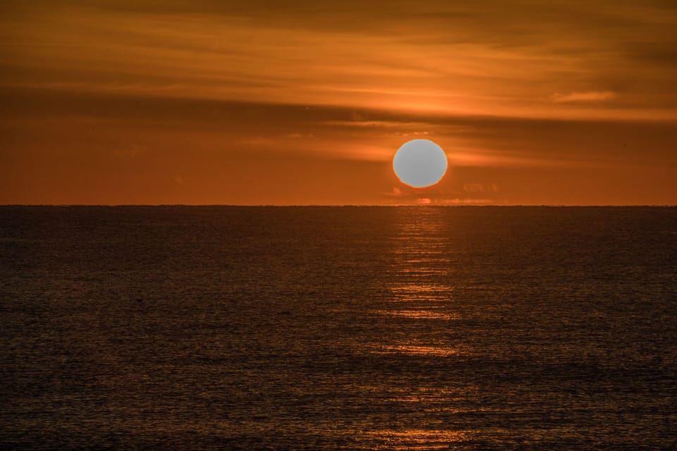 Sunrise in front of the house