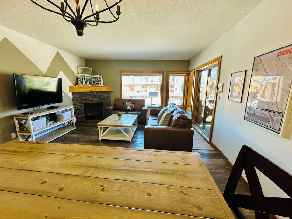 Dining Area and Living Room