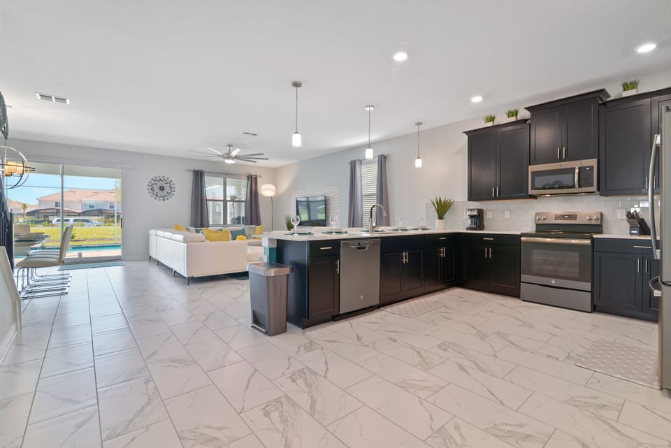 Open Plan Living Area