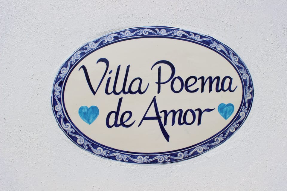 Welcome to Villa Poema de Amor. Casas Neruda, Lorca & Hafiz are the 1st 2 floors
