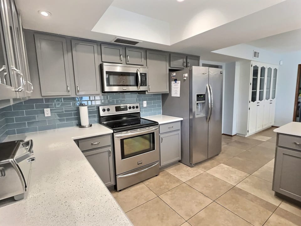 Kitchen with everything you'd need