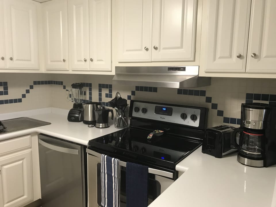 New stainless steel appliances 