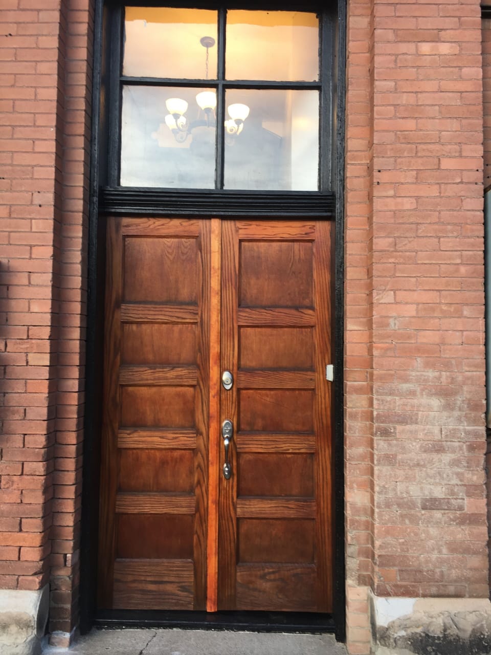 Main entry door on 13th Street side.  Free parking  on street outside doors.