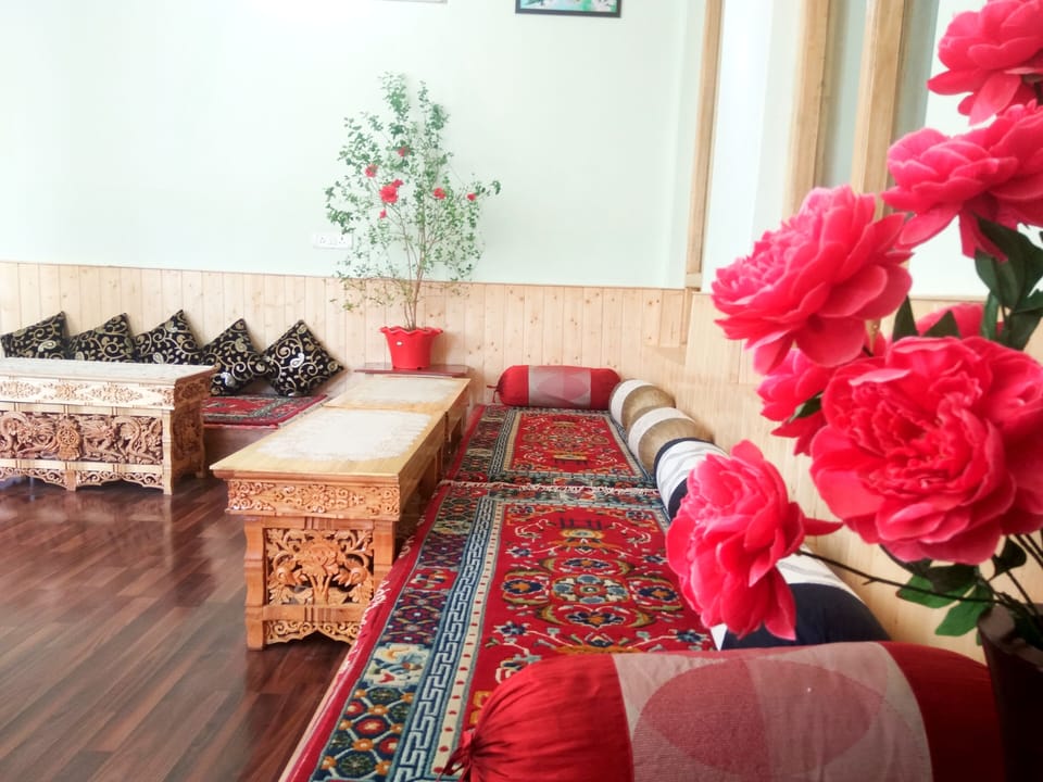 Traditional seating area
