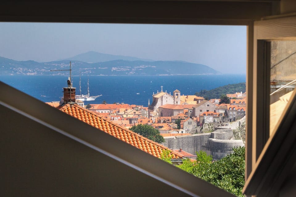 Dubrovnik Old Town just minutes away.