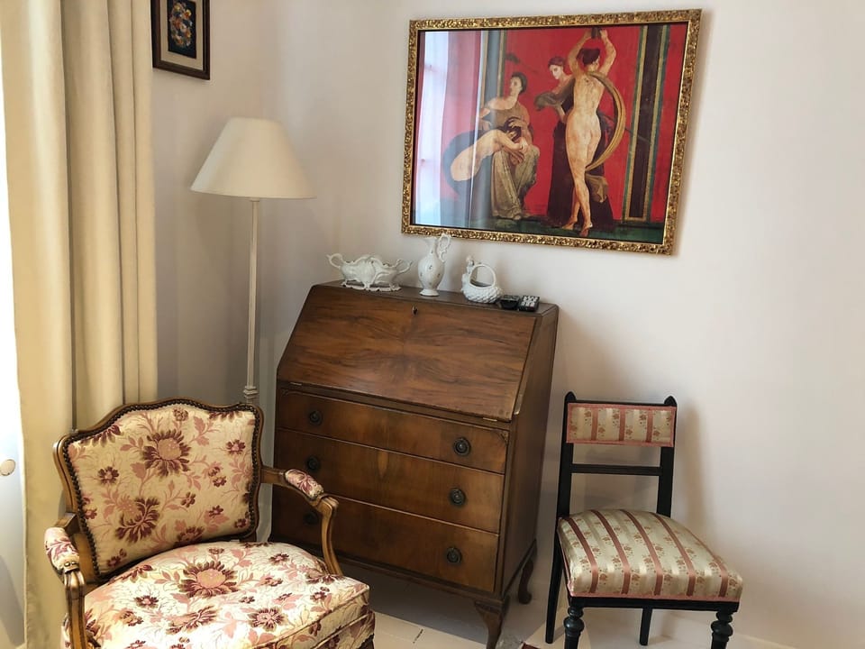Deluxe Double Room (La Chambre Rose) | Premium bedding, pillowtop beds, individually decorated