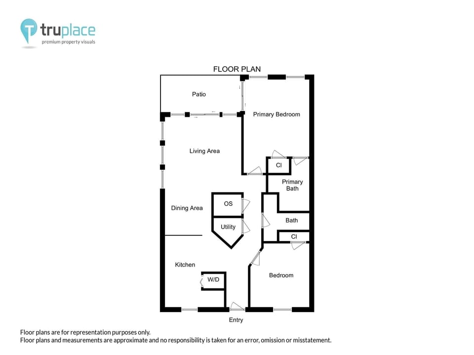 Condo, 2 Bedrooms | Floor plan
