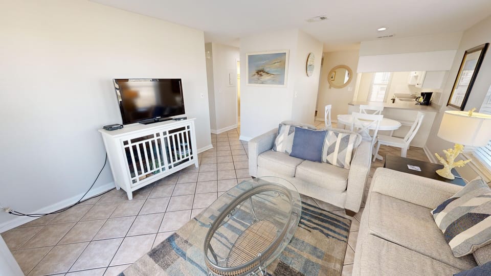 Condo, 2 Bedrooms | Living area | TV