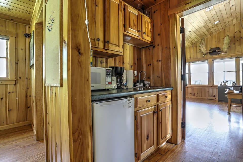 kitchen in lodge