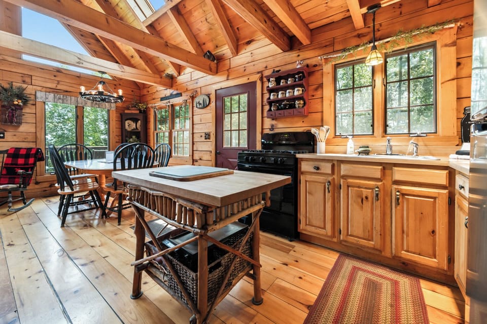 Kitchen and dining area