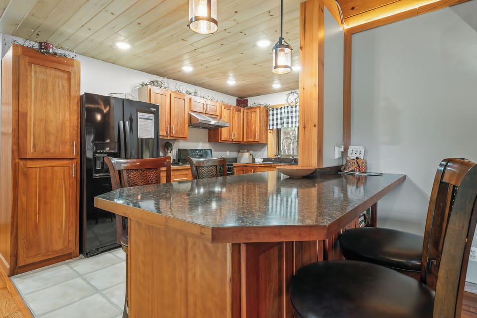 Fully equipped kitchen