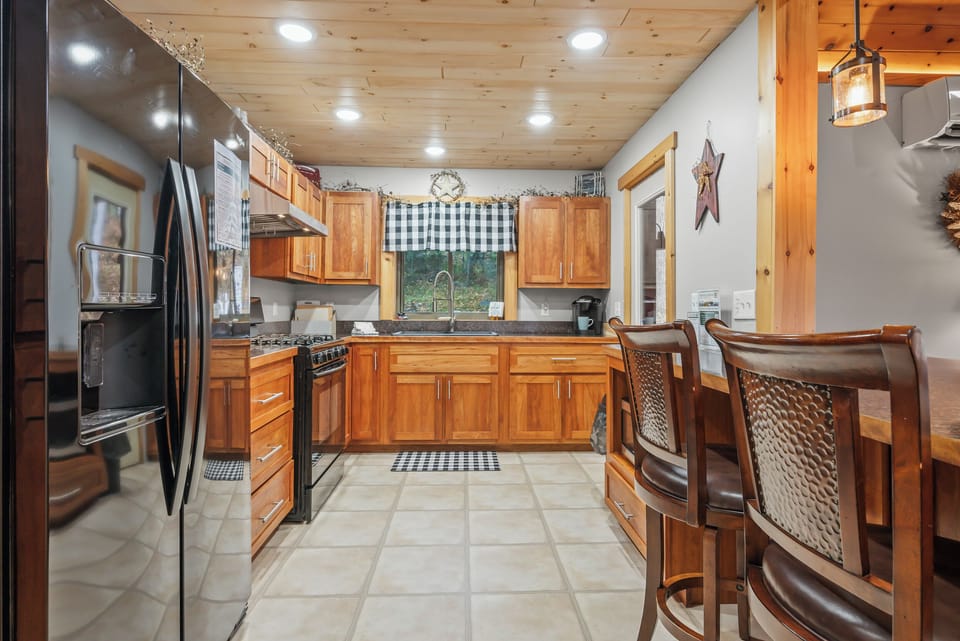 Fully equipped kitchen