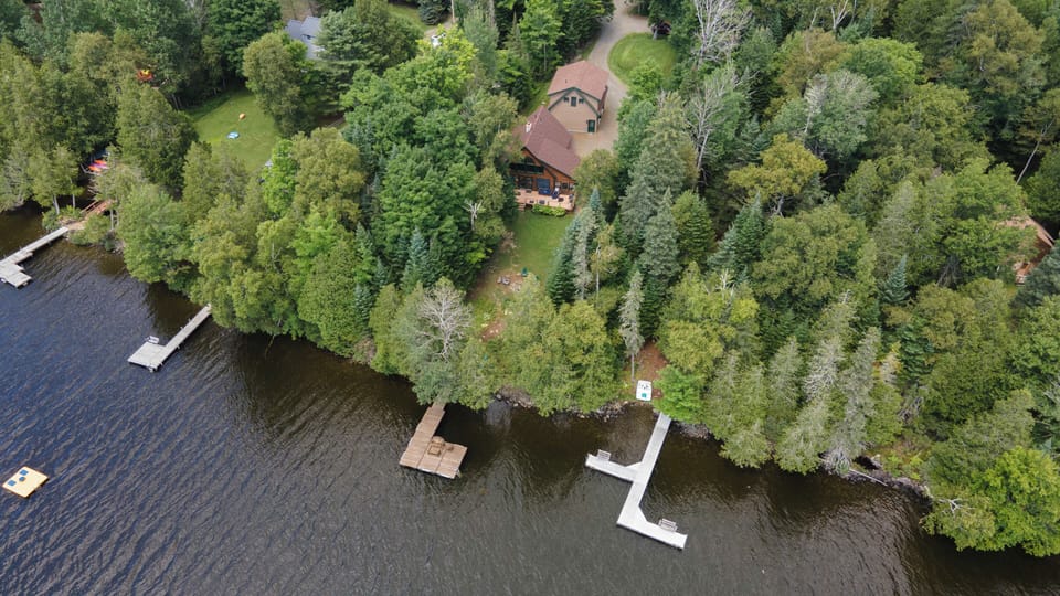 Ariel view of Glandore property.