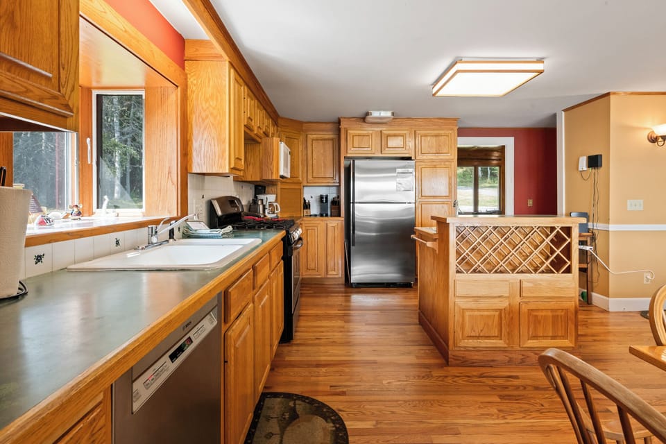 Fully equipped kitchen