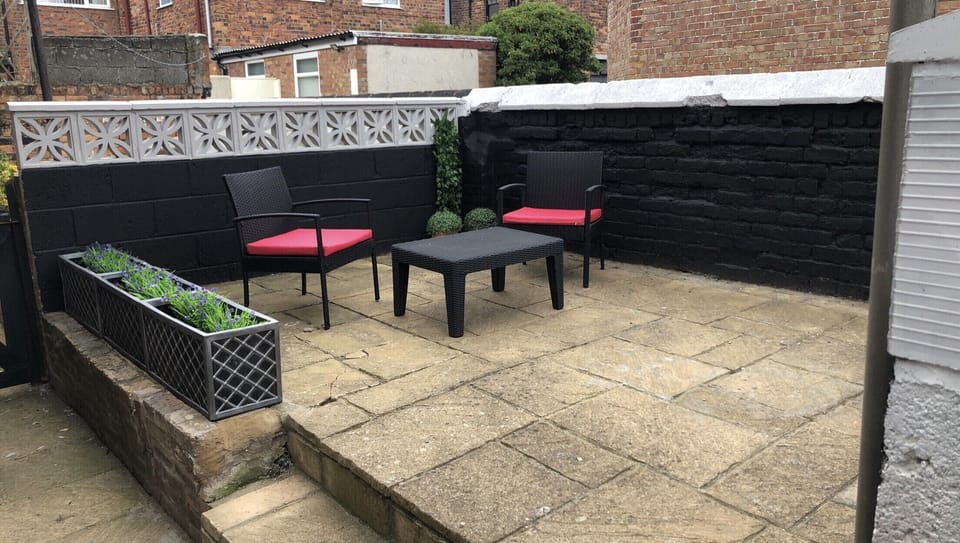 Walled back garden