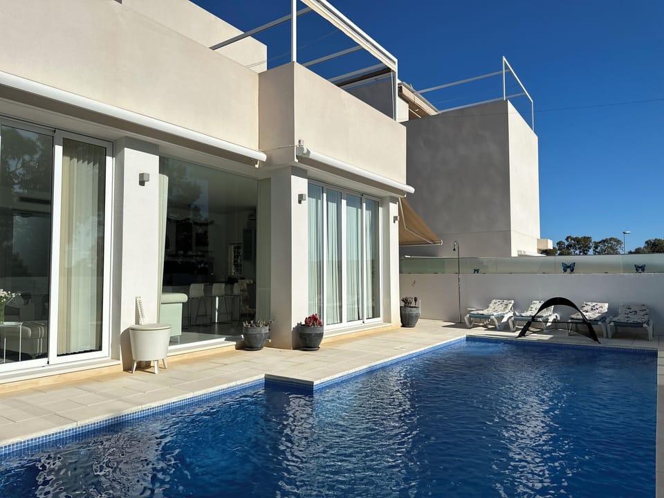 Patio and pool