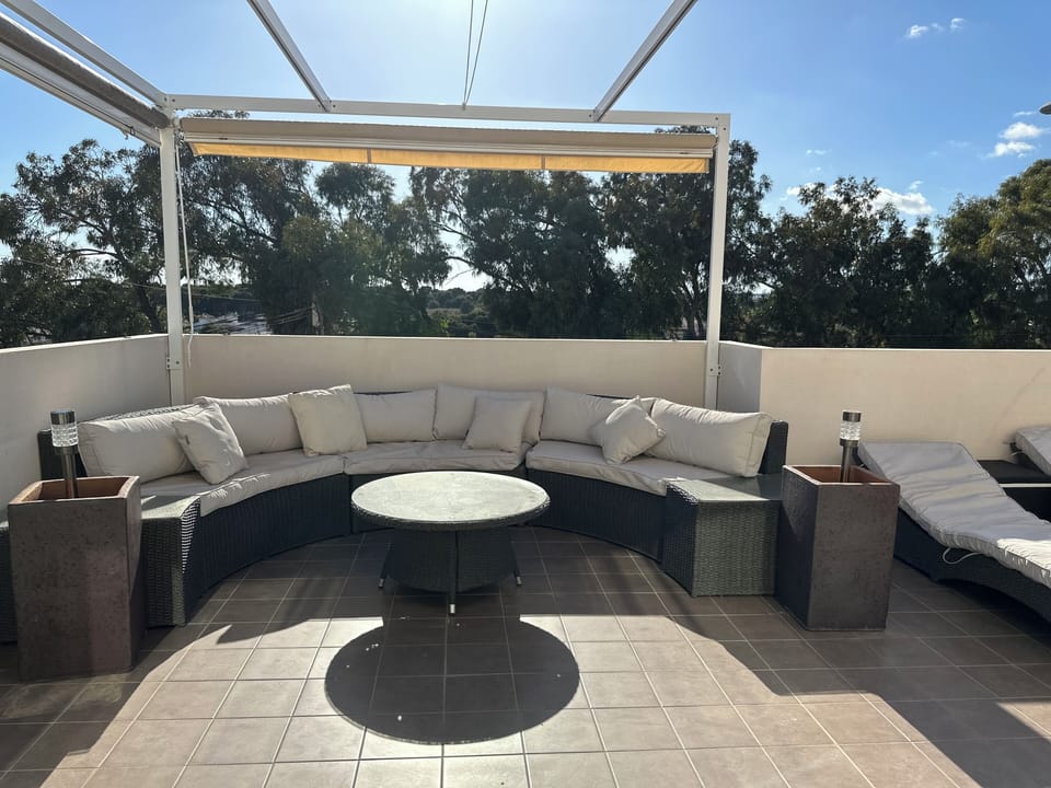 Terrace with access from master bedroom