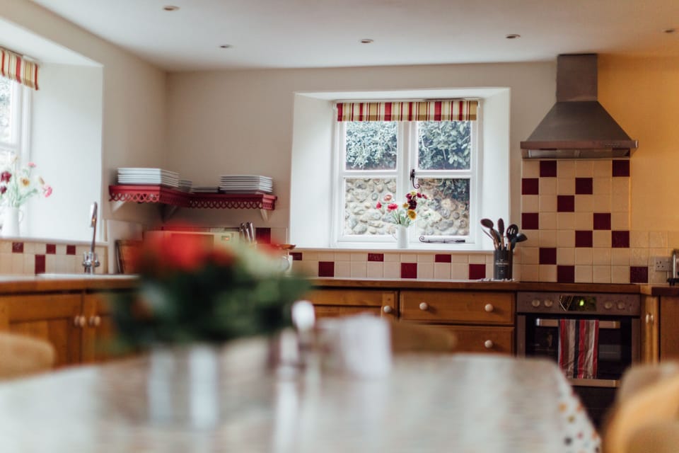 Open plan kitchen