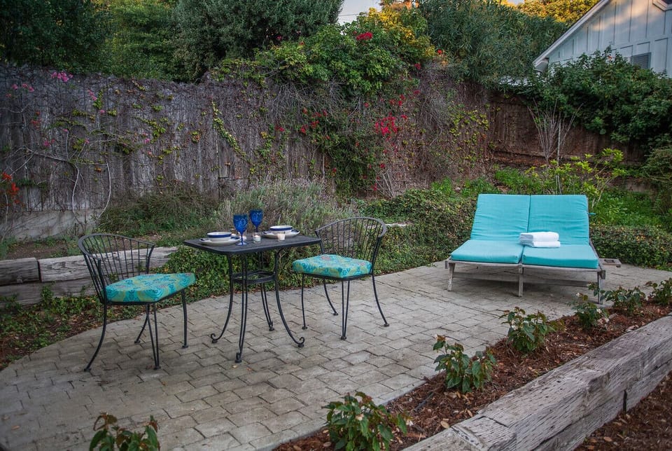 Relax in the double chaise