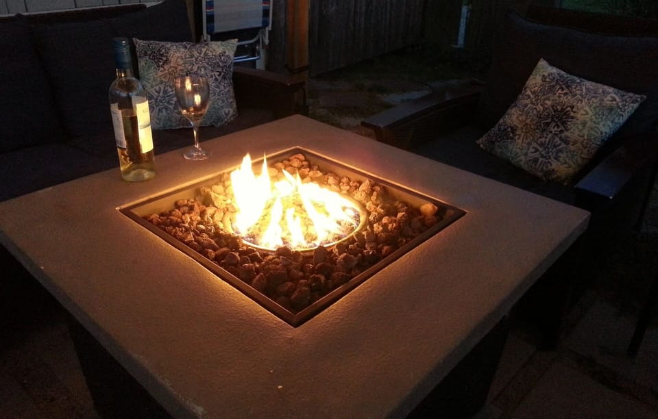 cozy firepit