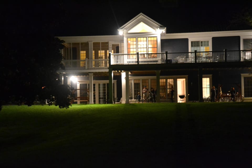 Bayou House at Night