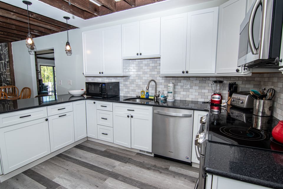 Newly remodeled kitchen