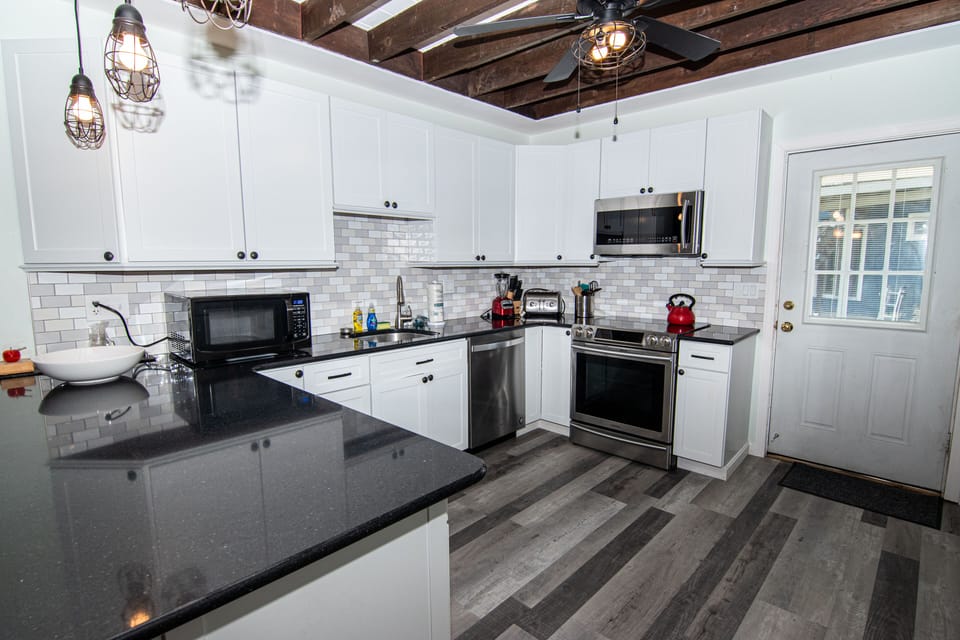 Newly remodeled kitchen