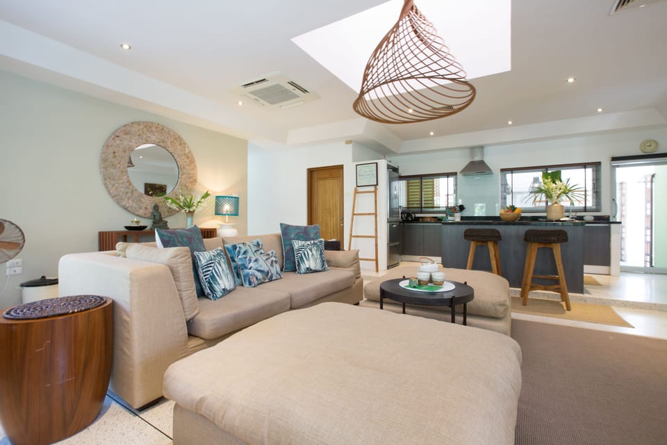 Open plan living room 