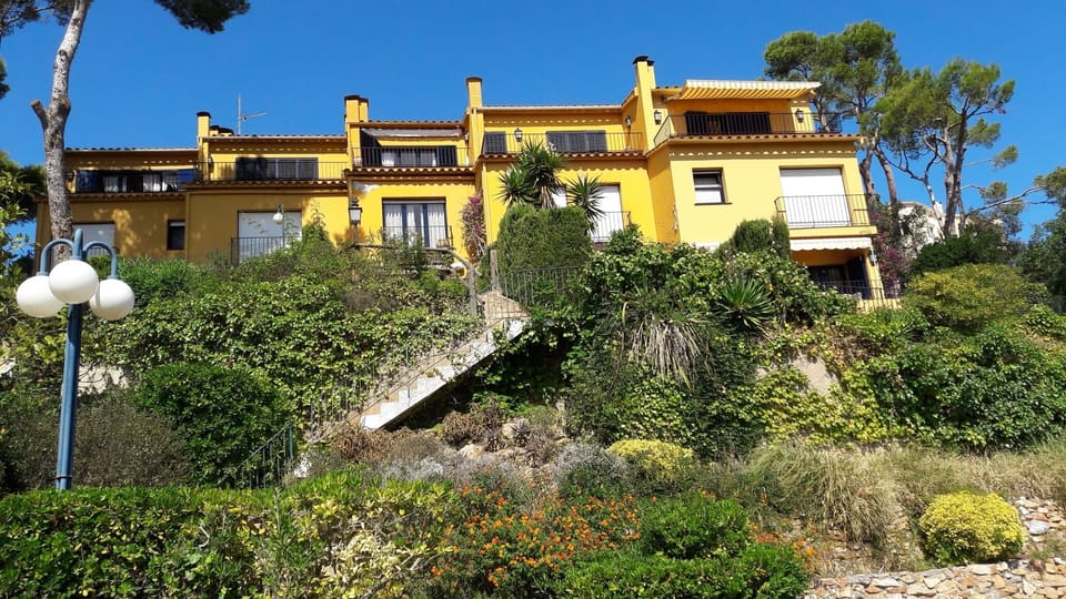Ours is the first house on the right hand side open top awning.