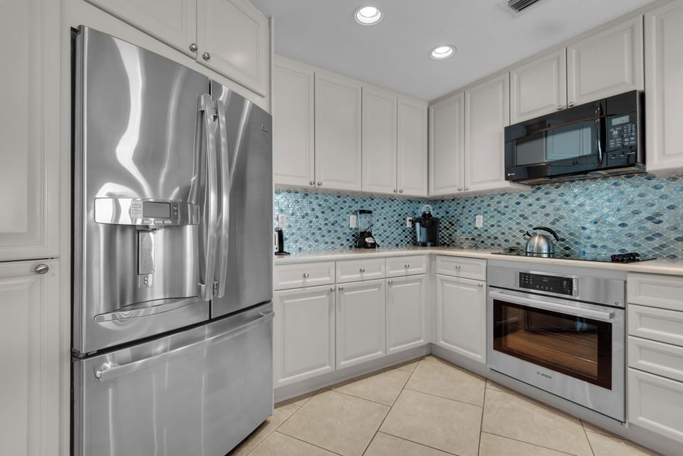 Stainless-steel appliances