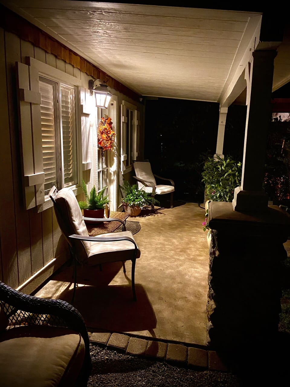 Peaceful and quiet. Sip on a hot cup of tea morning or night